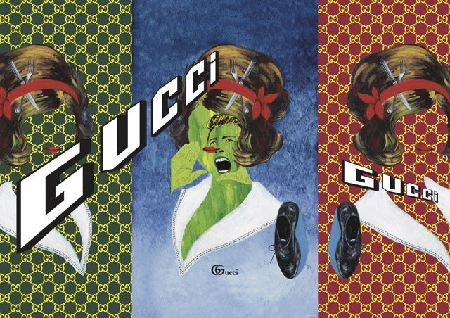 横尾忠則×GUCCI 数量限定ポスター2枚　#平成聖母#大友昇平×GUCCI GUCCI（グッチ）」が渋谷・ミヤシタパークに新店舗をオープン